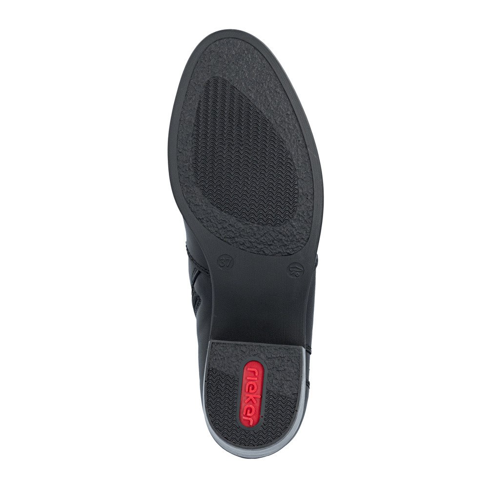 detail Dámská kotníková obuv RIEKER 73953-00 černá W6