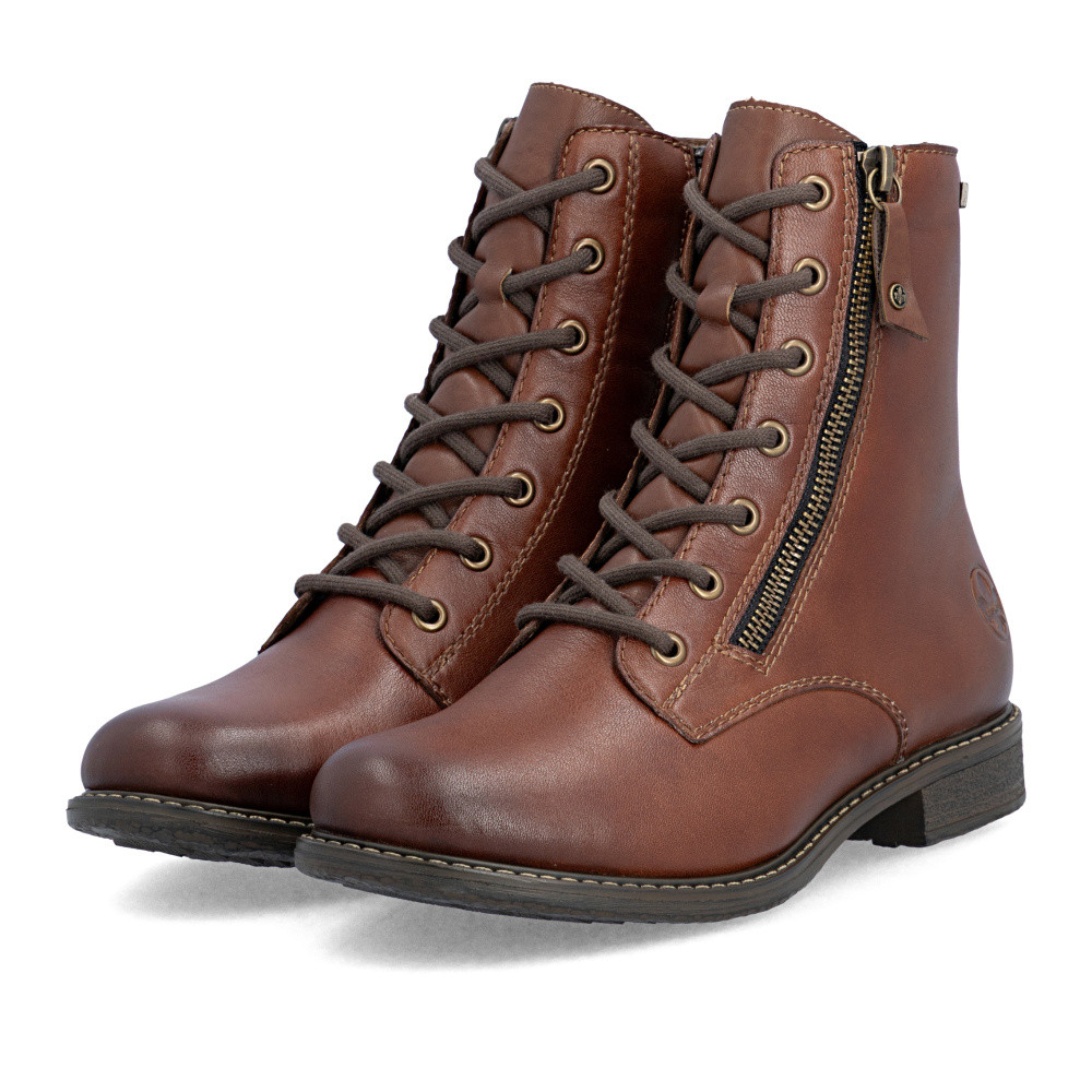 detail Dámská kotníková obuv RIEKER 74805-22   BROWN   H/W6