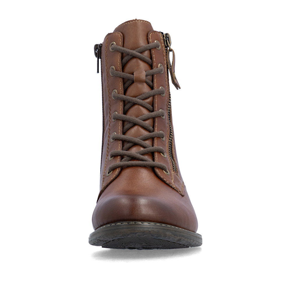 detail Dámská kotníková obuv RIEKER 74805-22   BROWN   H/W6