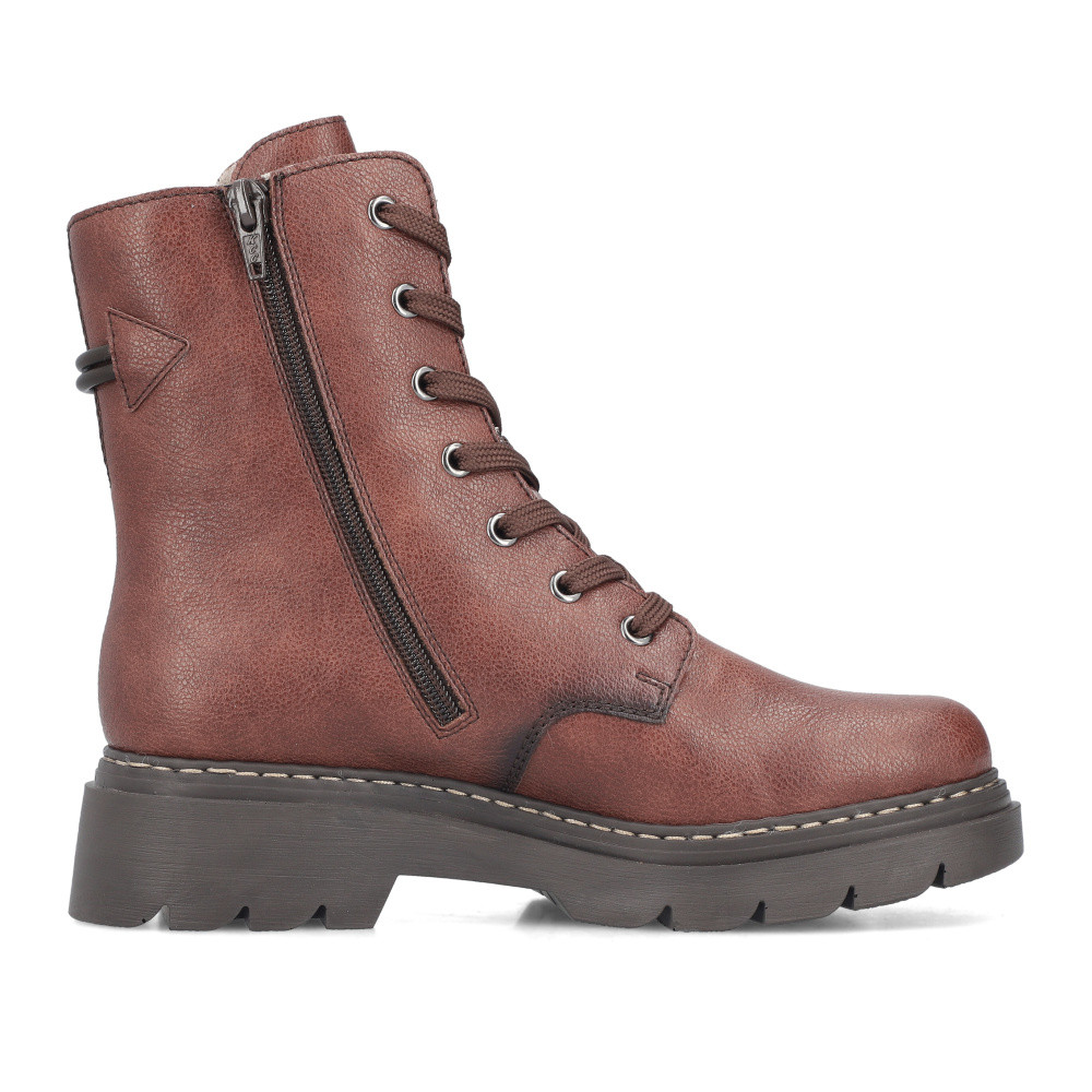 detail Dámská kotníková obuv RIEKER 76724-25   BROWN   H/W6