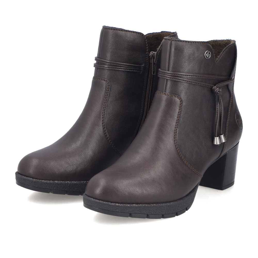 detail Dámská kotníková obuv RIEKER 77667-25   BROWN   H/W6