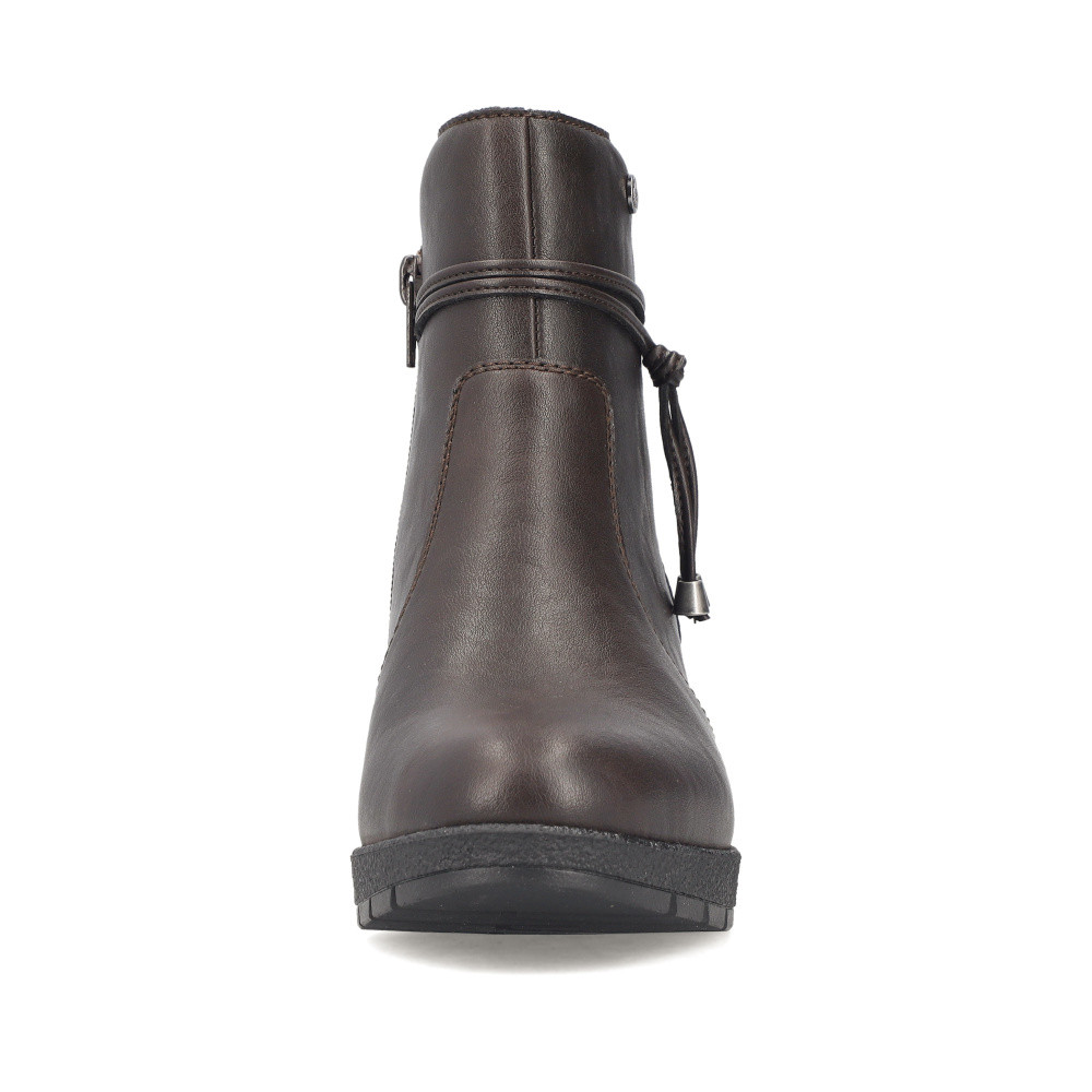 detail Dámská kotníková obuv RIEKER 77667-25   BROWN   H/W6