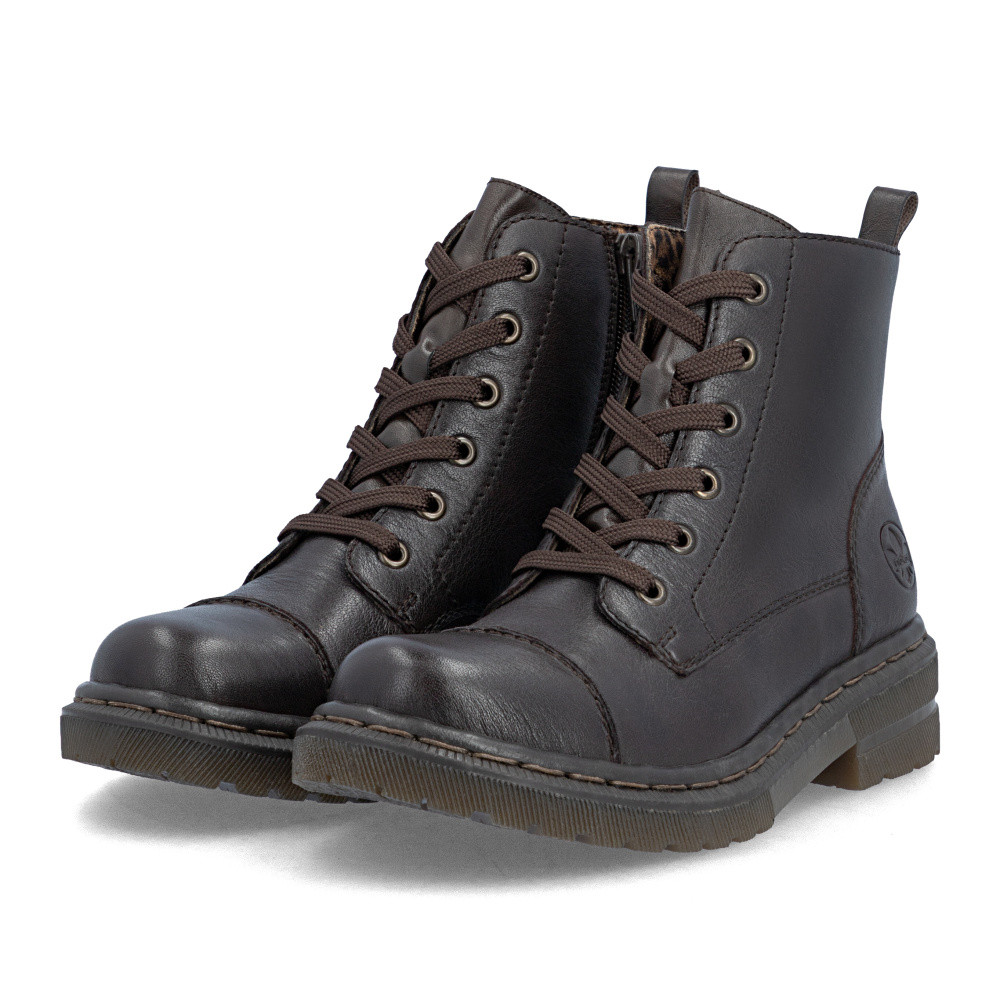 detail Dámská kotníková obuv RIEKER 78202-25   BROWN   H/W6