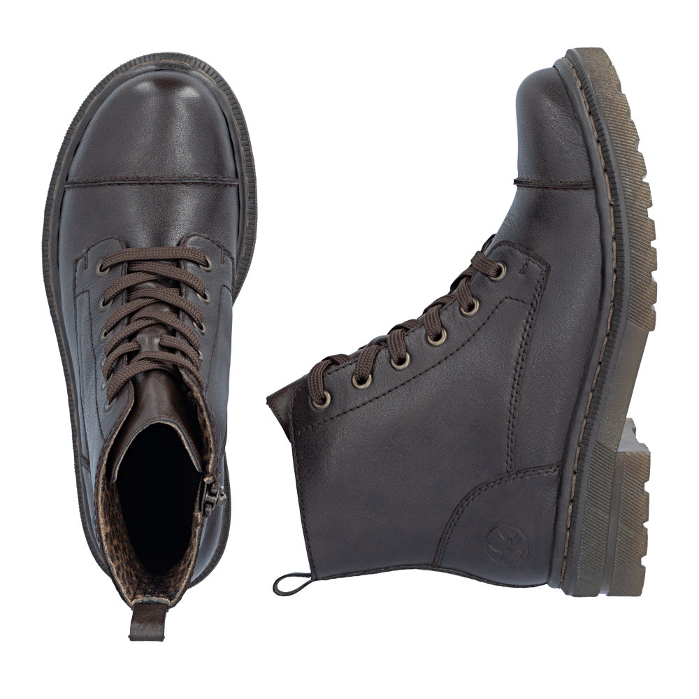detail Dámská kotníková obuv RIEKER 78202-25   BROWN   H/W6