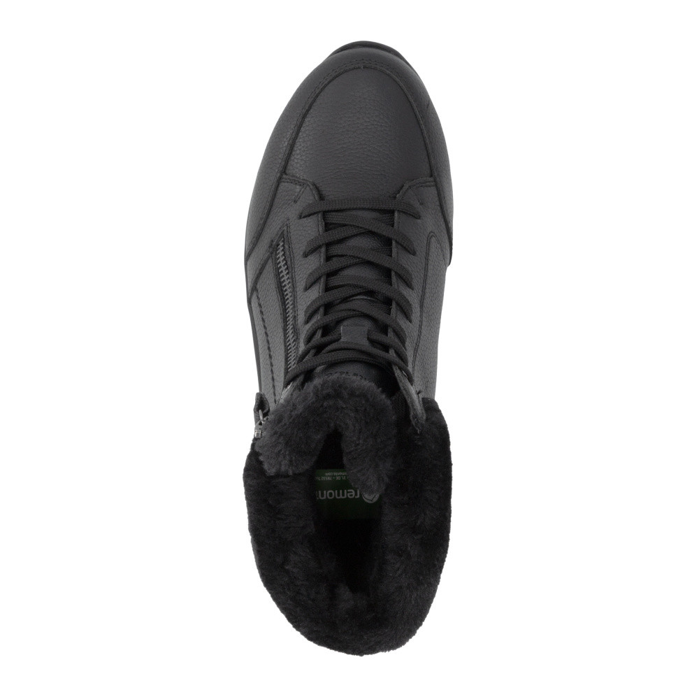 detail Dámská kotníková obuv REMONTE D0T77-00   BLACK   H/W6