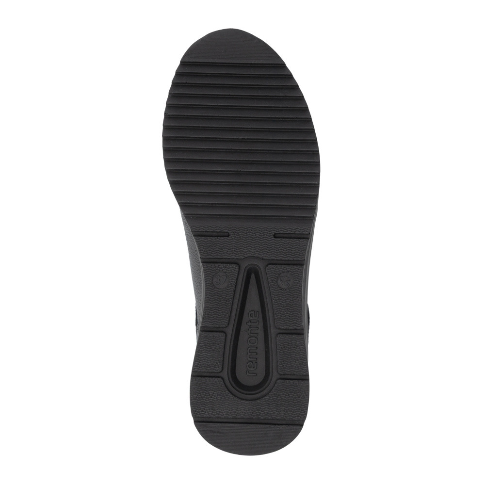 detail Dámská kotníková obuv REMONTE D0T77-00   BLACK   H/W6