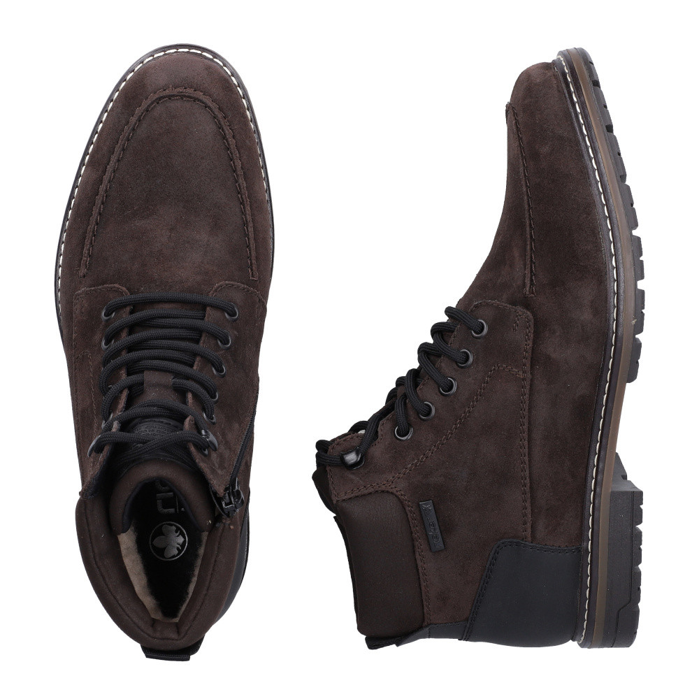 detail Pánská kotníková obuv RIEKER 13744-26   BROWN   H/W6