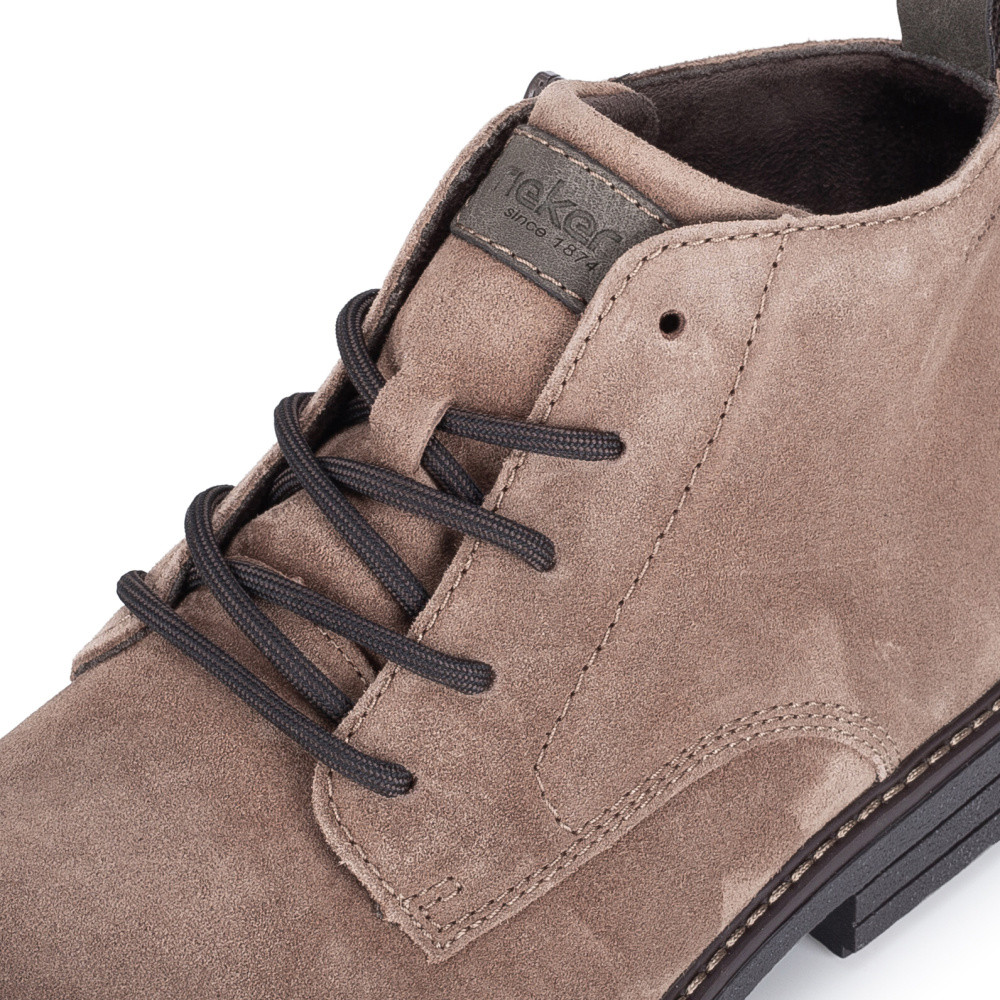 detail Pánská kotníková obuv RIEKER 33106-22 hnědá W6
