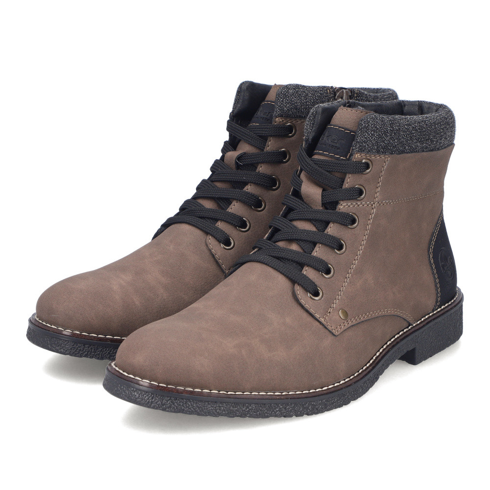 detail Pánská kotníková obuv RIEKER 33640-24   BROWN   H/W6