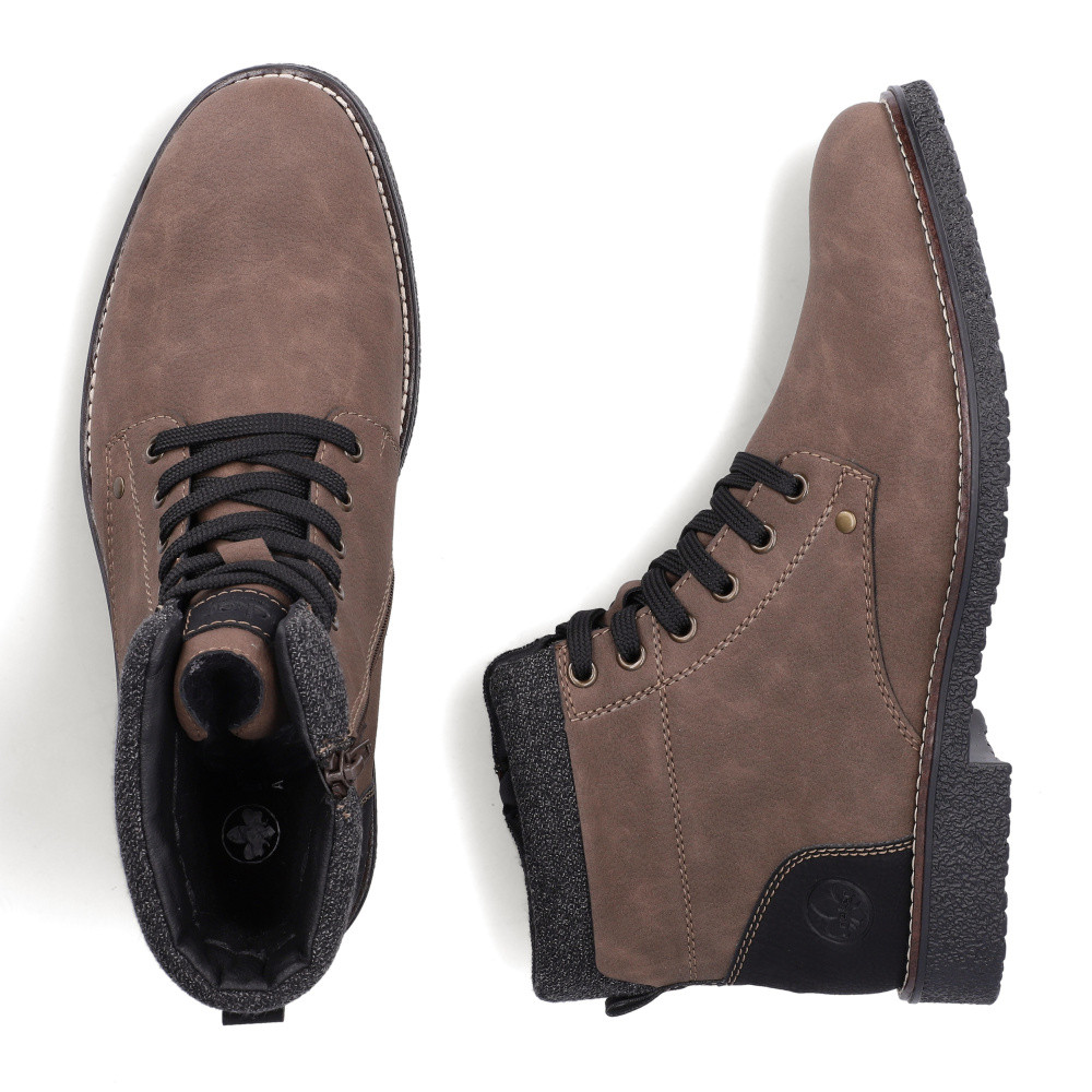 detail Pánská kotníková obuv RIEKER 33640-24   BROWN   H/W6