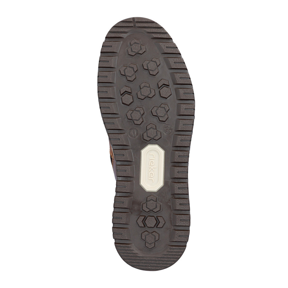 detail Pánská kotníková obuv RIEKER 38537-24 hnědá W6