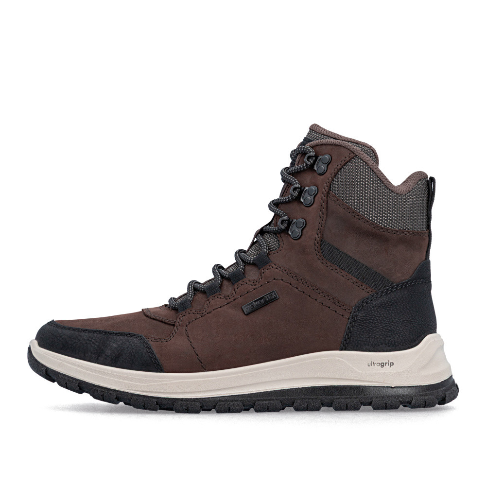 detail Pánská kotníková obuv RIEKER B8122-25   BROWN   H/W6