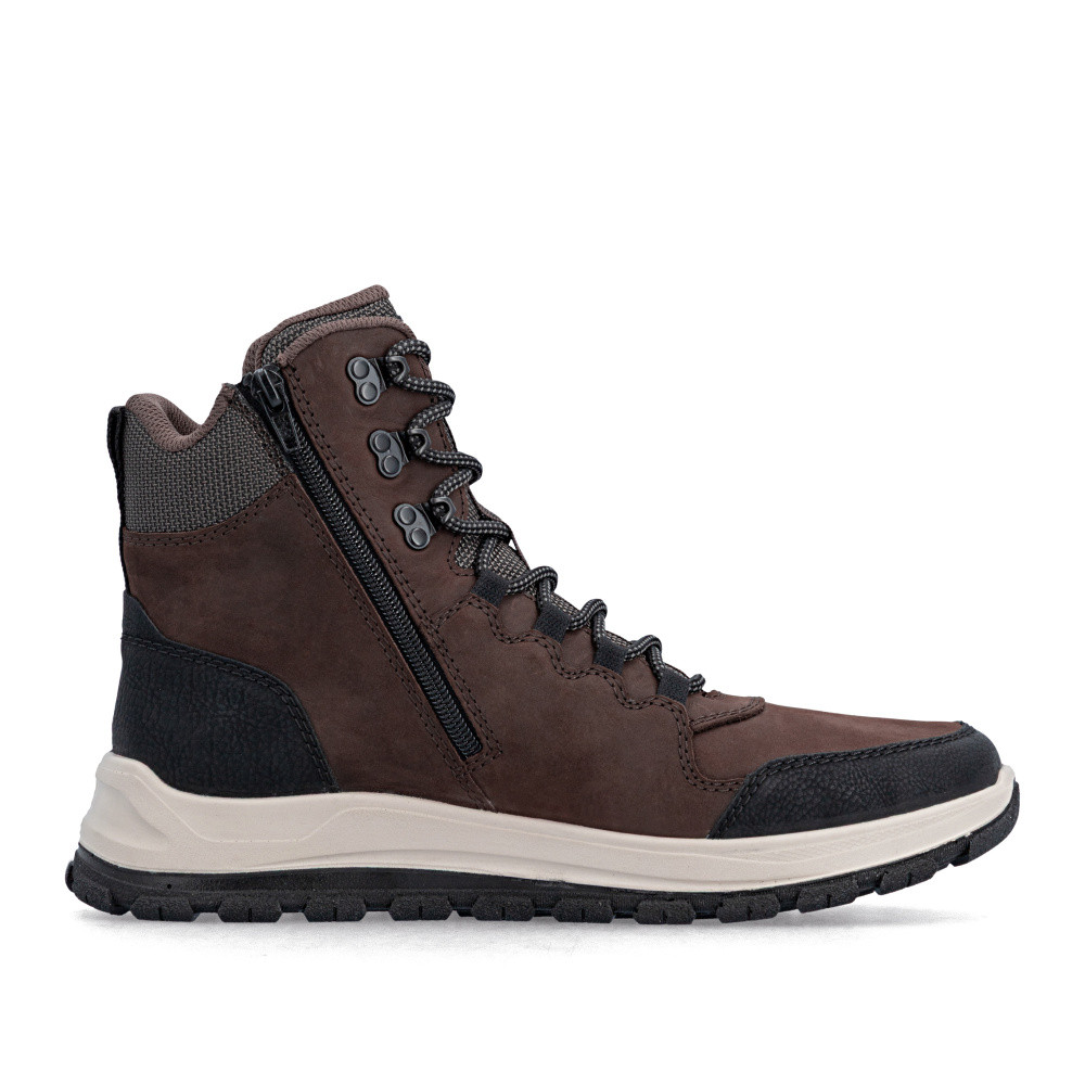 detail Pánská kotníková obuv RIEKER B8122-25   BROWN   H/W6