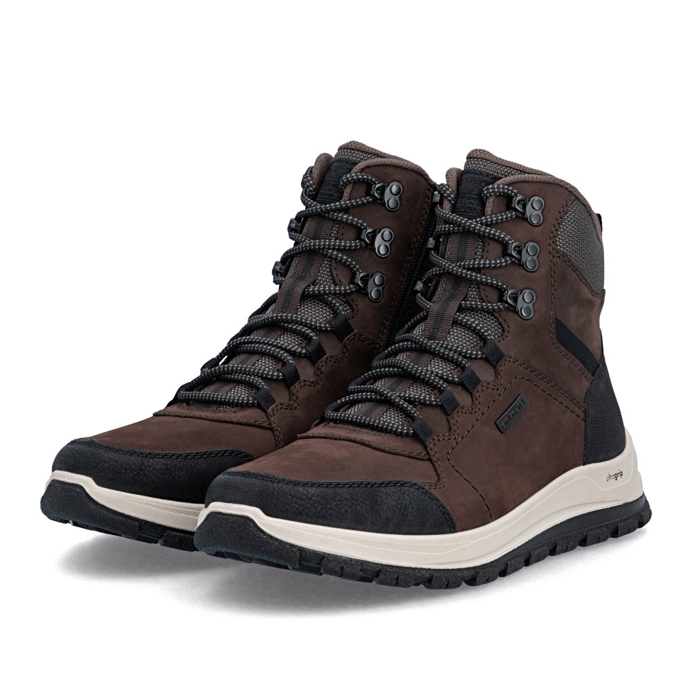 detail Pánská kotníková obuv RIEKER B8122-25   BROWN   H/W6