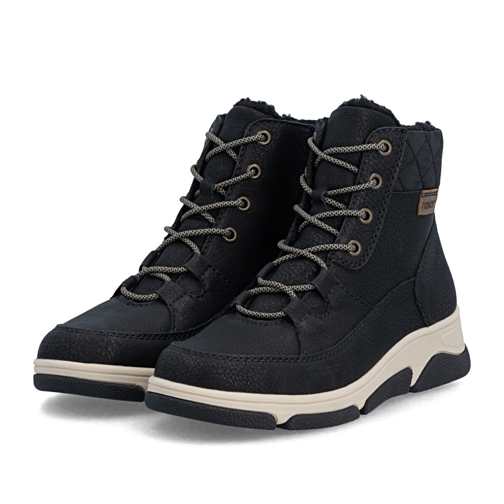 detail Dámská kotníková obuv RIEKER L5603-00   BLACK   H/W6