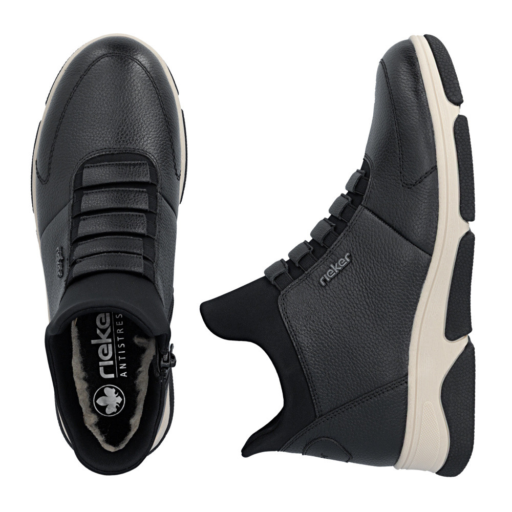 detail Dámská kotníková obuv RIEKER L5651-01   BLACK   H/W6