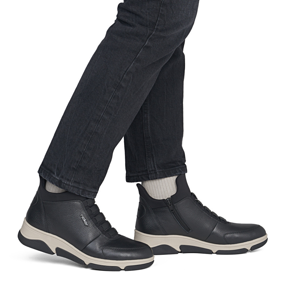 detail Dámská kotníková obuv RIEKER L5651-01   BLACK   H/W6