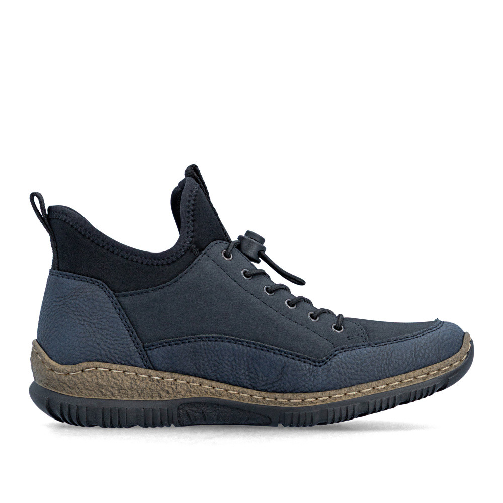 detail Dámská kotníková obuv RIEKER N32G3-14 modrá W6