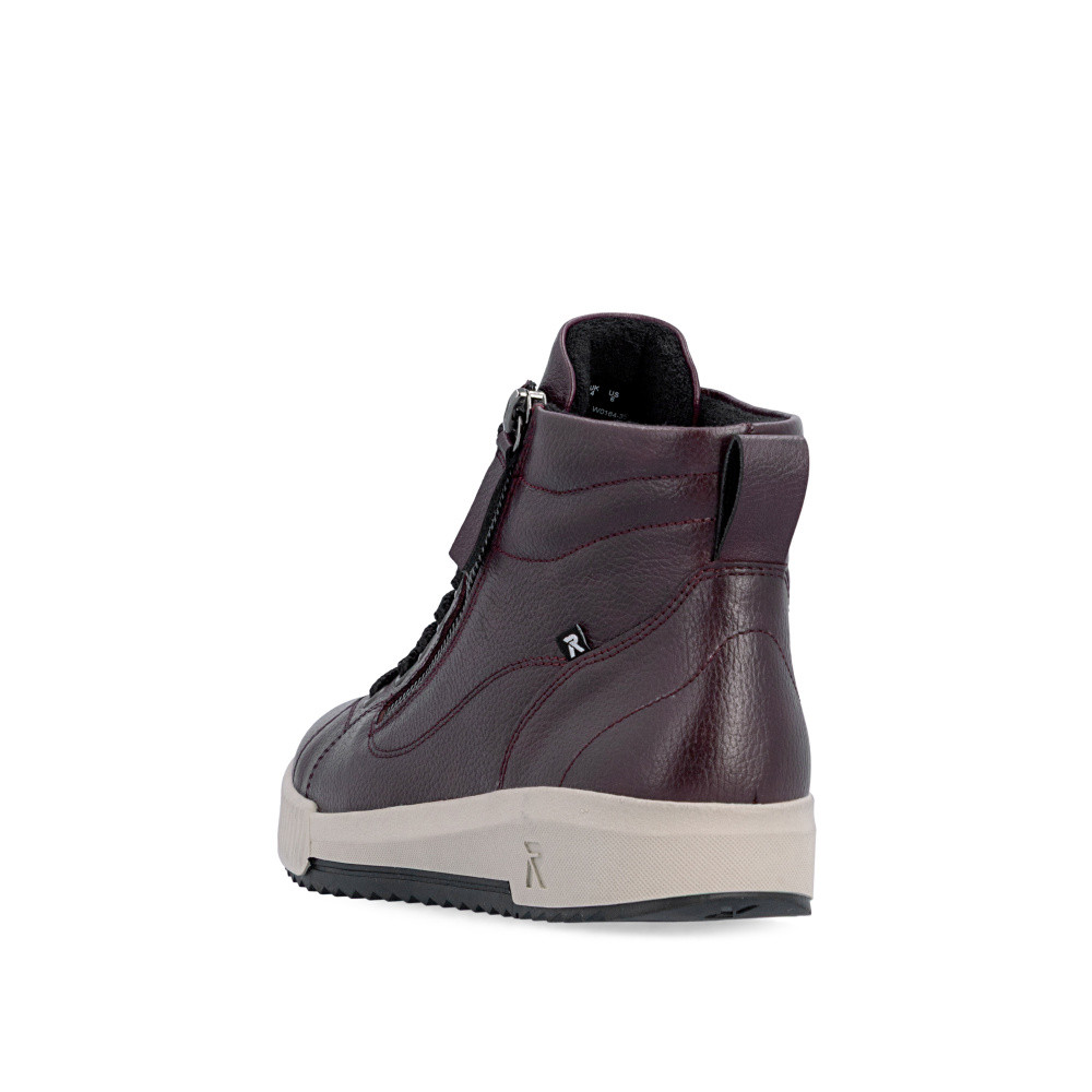 detail Dámská kotníková obuv RIEKER W0164-35 červená W6