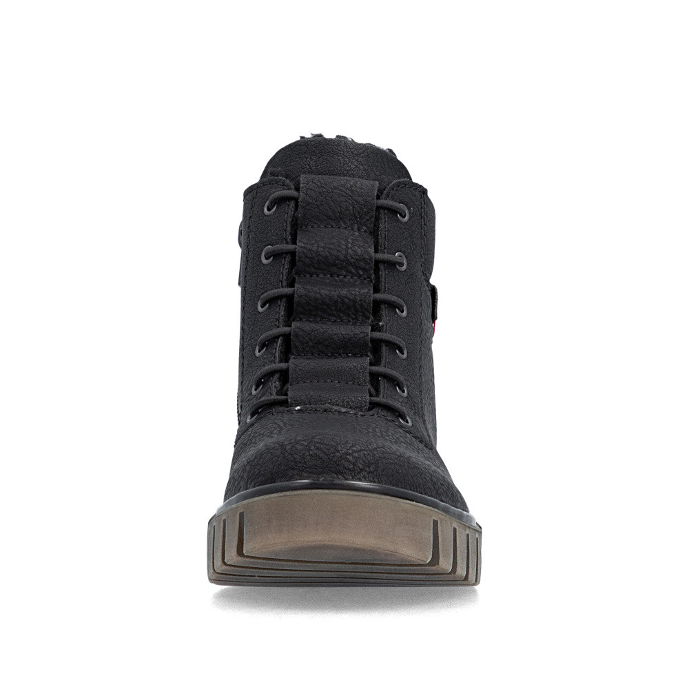 detail Dámská kotníková obuv RIEKER Y3469-00   BLACK   H/W6