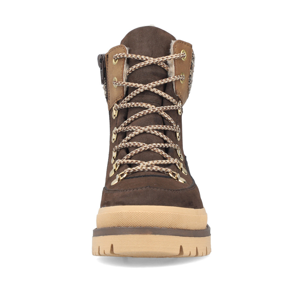 detail Dámská kotníková obuv RIEKER Y6210-25 hnědá W6