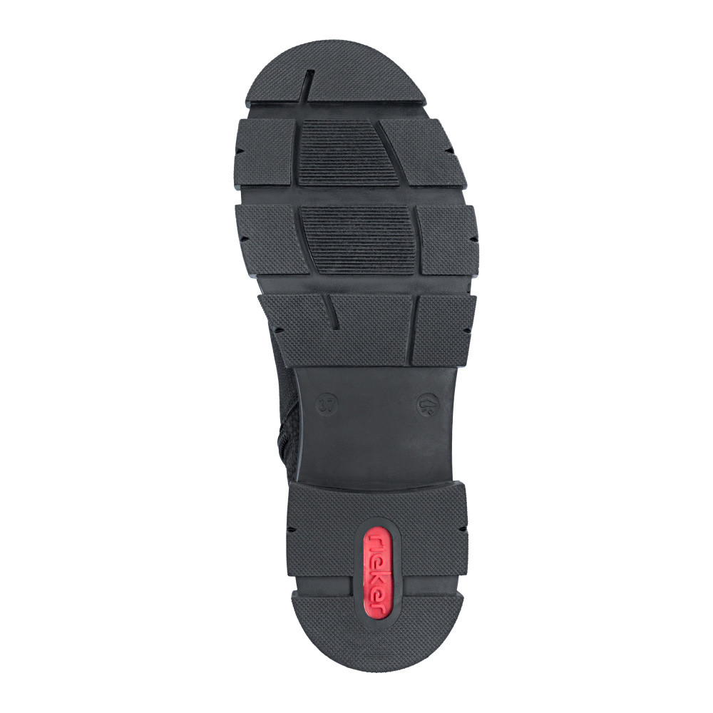 detail Dámská kotníková obuv RIEKER Y7150-01   BLACK   H/W6