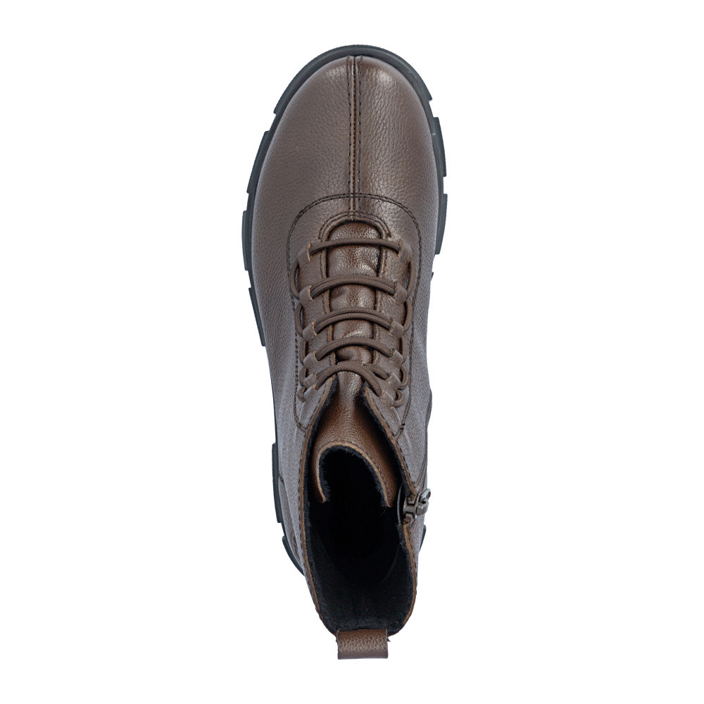 detail Dámská kotníková obuv RIEKER Y7150-25 hnědá W6