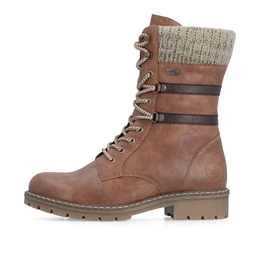 detail Dámská kotníková obuv RIEKER Y9107-24   BROWN   H/W6