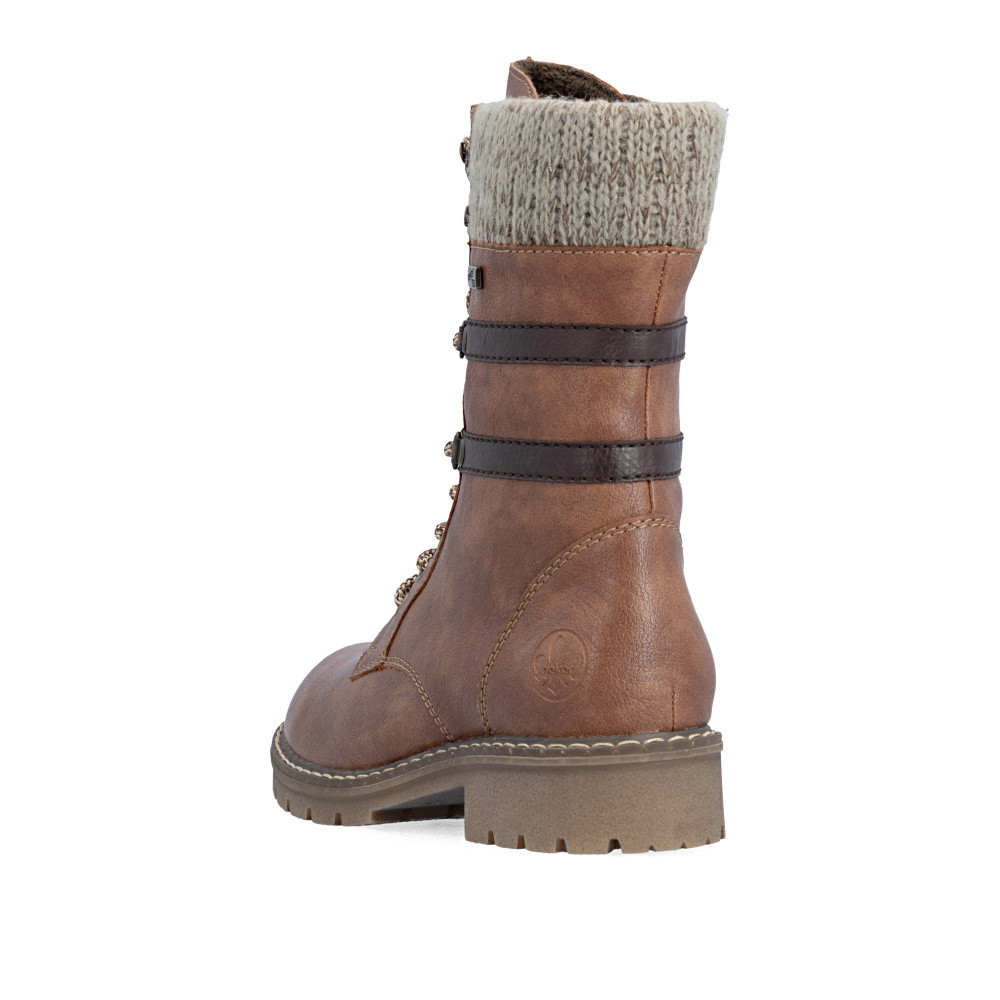 detail Dámská kotníková obuv RIEKER Y9107-24   BROWN   H/W6