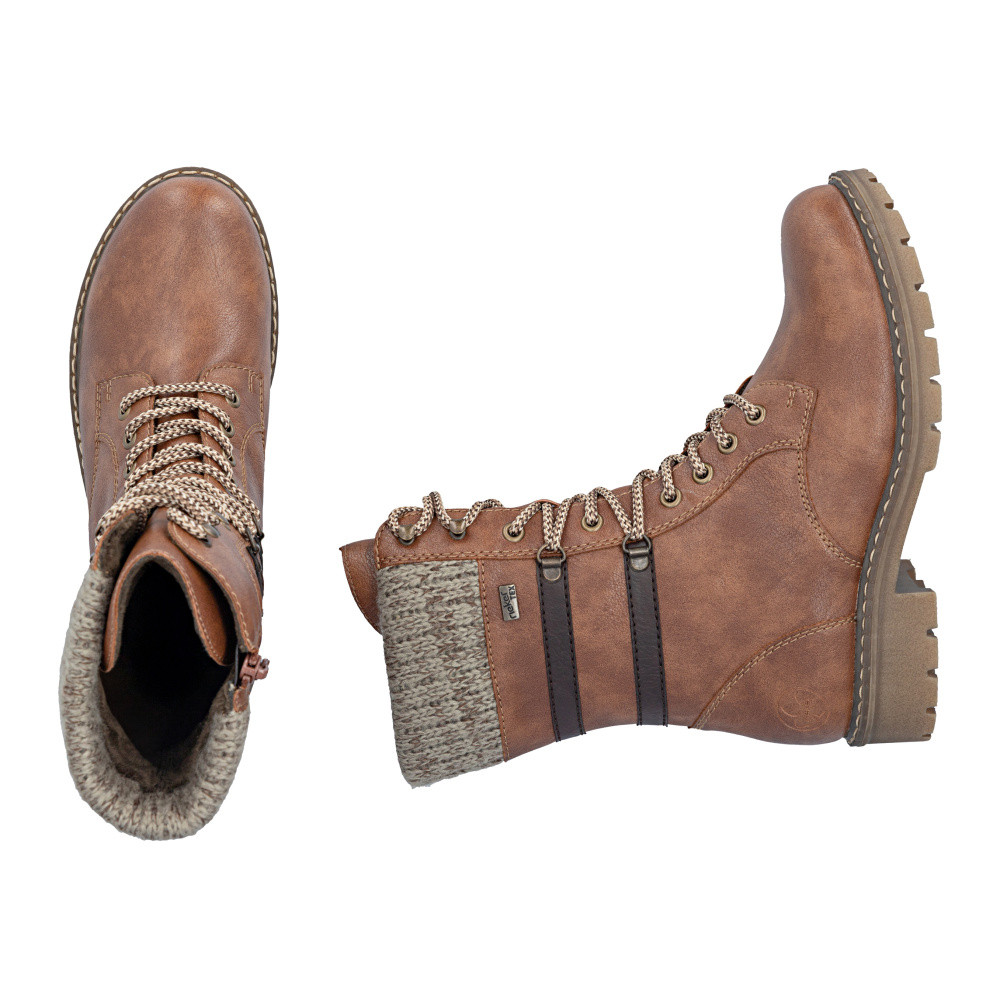 detail Dámská kotníková obuv RIEKER Y9107-24   BROWN   H/W6