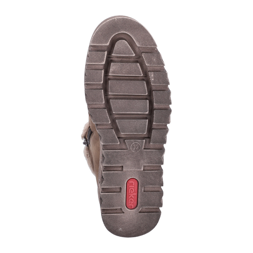 detail Dámská kotníková obuv RIEKER Z8906-20   BEIGE   H/W6