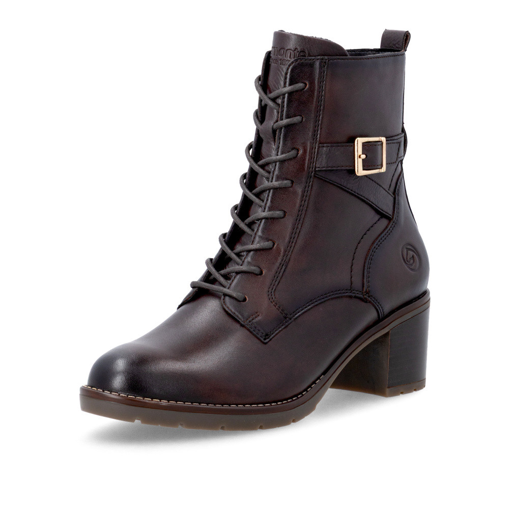 detail Dámská kotníková obuv REMONTE D2A74-26   BROWN   H/W6