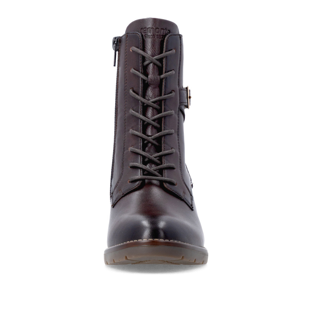 detail Dámská kotníková obuv REMONTE D2A74-26   BROWN   H/W6