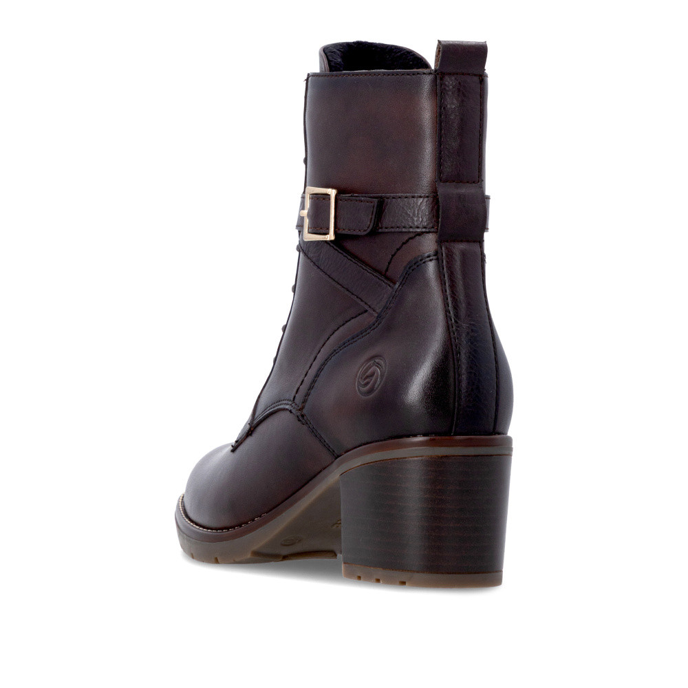 detail Dámská kotníková obuv REMONTE D2A74-26   BROWN   H/W6