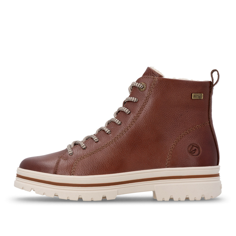 detail Dámská kotníková obuv REMONTE D2U75-24   BROWN   H/W6