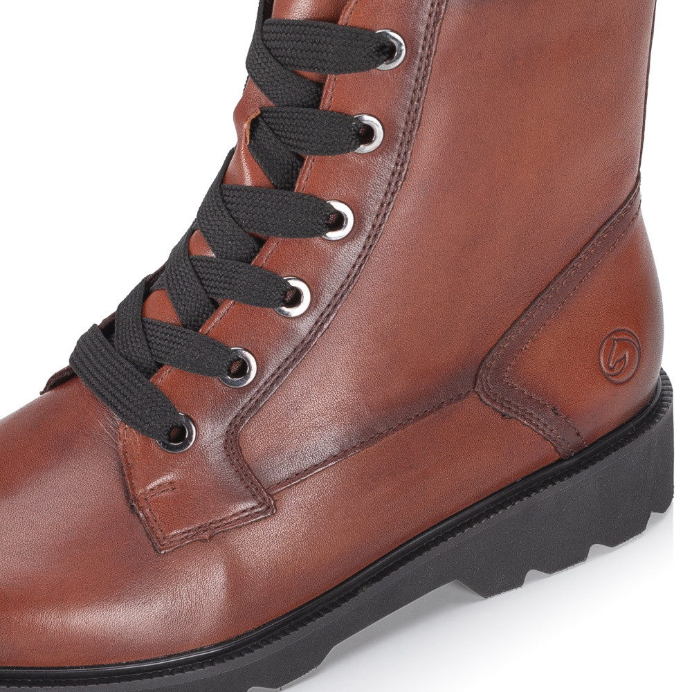 detail Dámská kotníková obuv REMONTE D3S71-24 hnědá W6