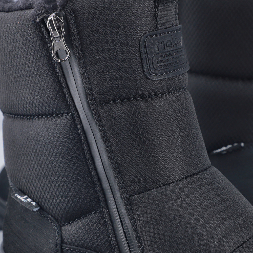 detail Pánská kotníková obuv RIEKER F5412-00 černá W6