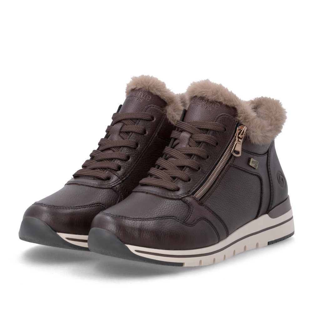 detail Dámská kotníková obuv REMONTE R6773-25   BROWN   H/W6