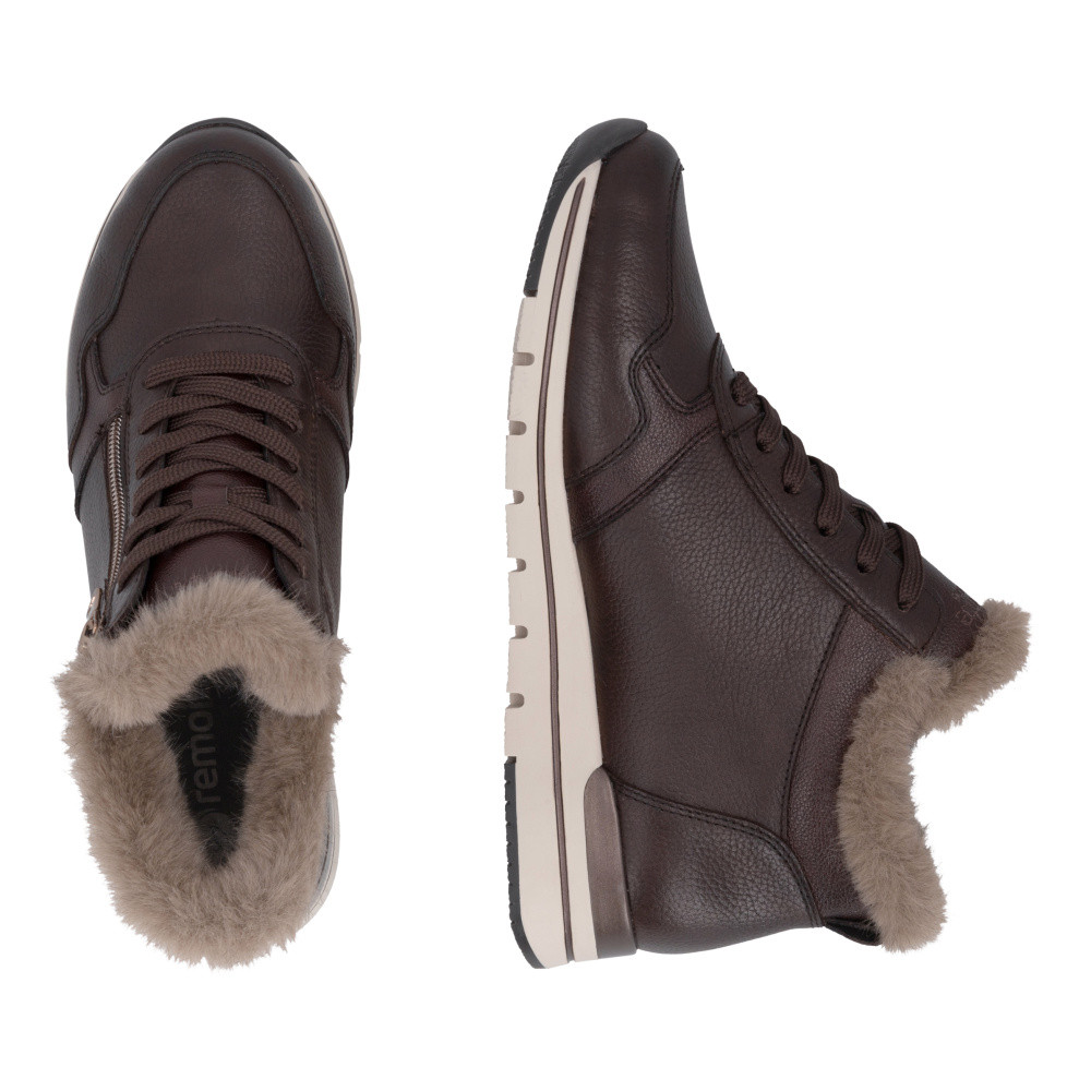 detail Dámská kotníková obuv REMONTE R6773-25   BROWN   H/W6
