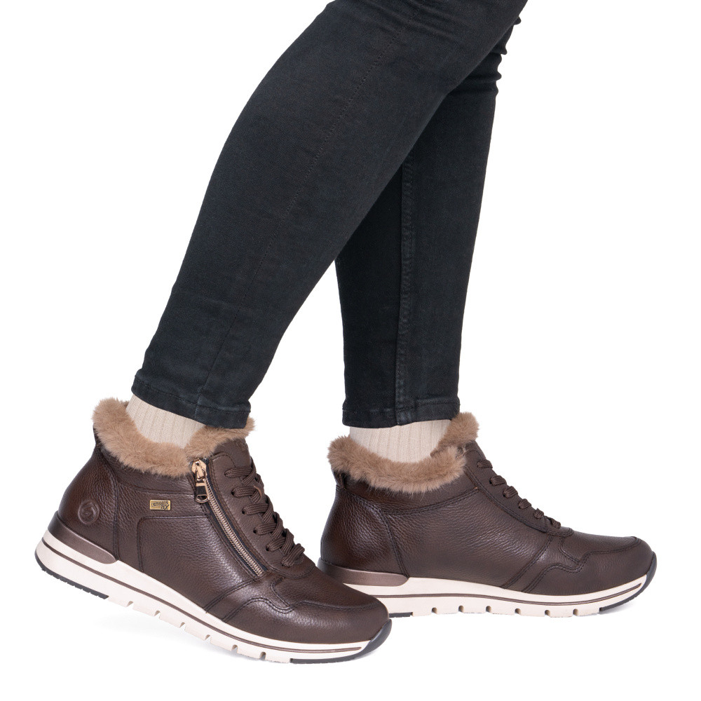 detail Dámská kotníková obuv REMONTE R6773-25   BROWN   H/W6