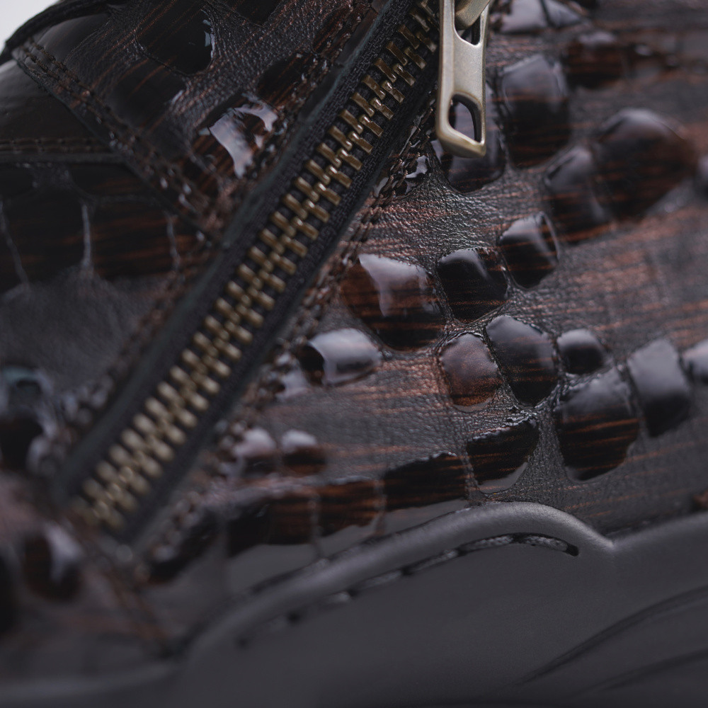 detail Dámská kotníková obuv REMONTE R7674-25   BROWN COMBINATION   H/W6