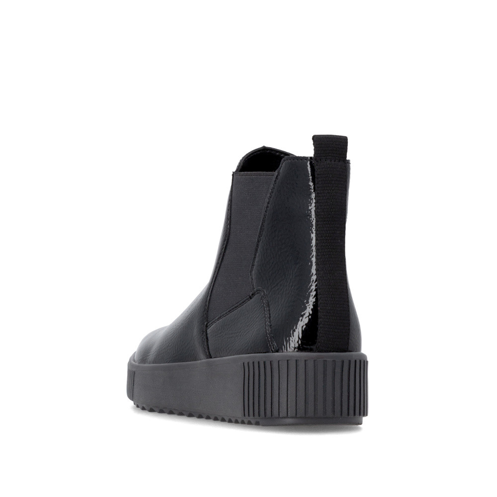 detail Dámská kotníková obuv REMONTE R7994-02 černá W6