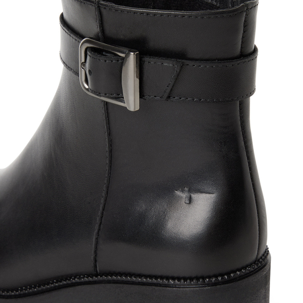detail Dámská kotníková obuv TAMARIS 25408-47-003 černá W6