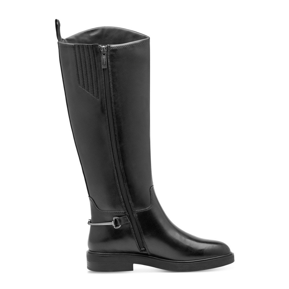 detail Dámské kozačky TAMARIS 1-25541-47   BLACK 001   H/W6