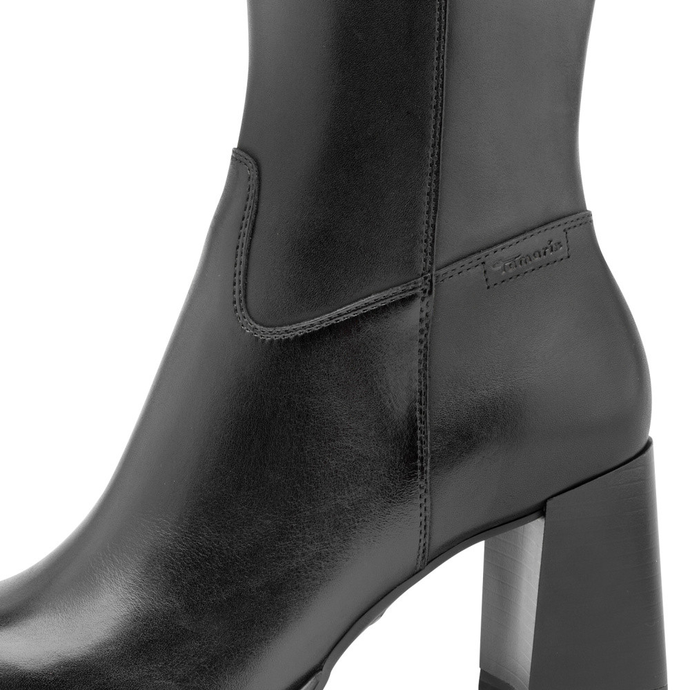 detail Dámské kozačky TAMARIS 1-25547-47   BLACK 001   H/W6