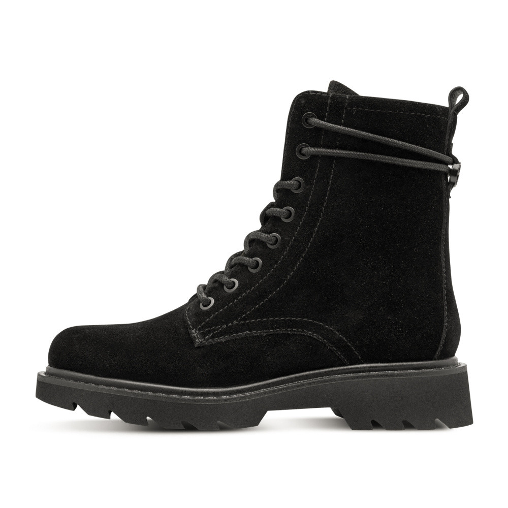 detail Dámská kotníková obuv TAMARIS 1-25219-45   BLACK SUEDE 004   H/W6