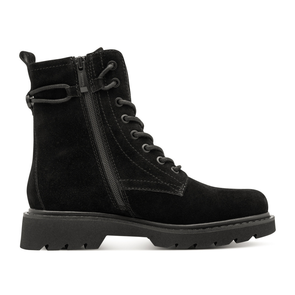 detail Dámská kotníková obuv TAMARIS 1-25219-45   BLACK SUEDE 004   H/W6