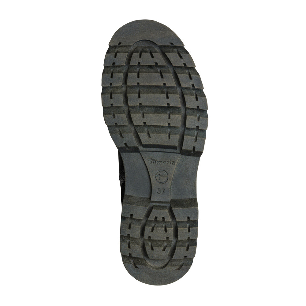 detail Dámská kotníková obuv TAMARIS 1-25219-45   BLACK SUEDE 004   H/W6