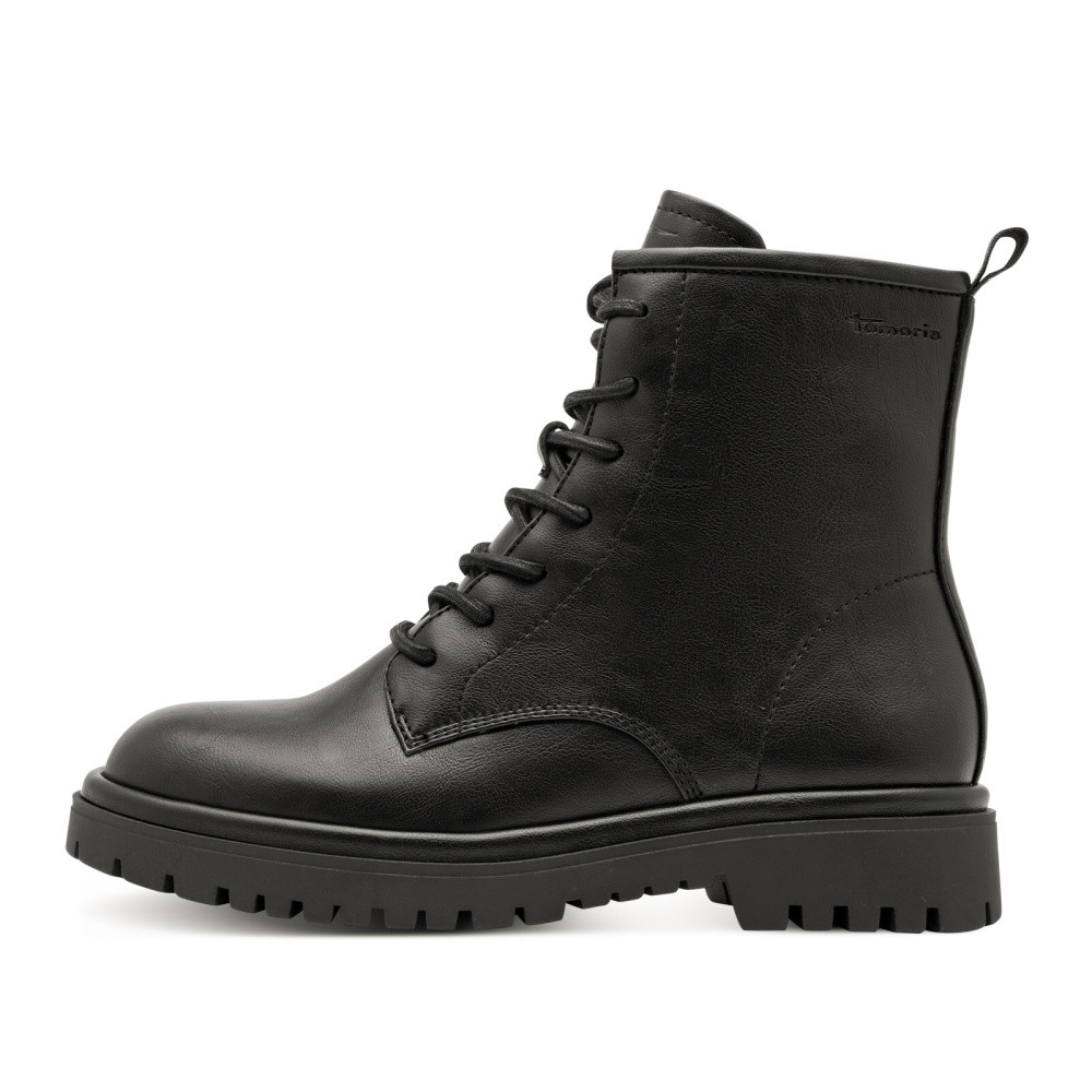 detail Dámská kotníková obuv TAMARIS 1-25221-47   BLACK MATT 020   H/W6