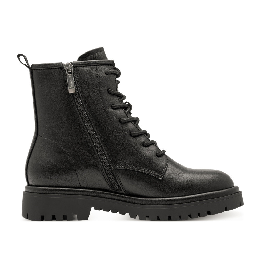 detail Dámská kotníková obuv TAMARIS 1-25221-47   BLACK MATT 020   H/W6